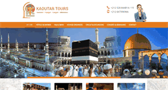 Desktop Screenshot of kaoutartours.com